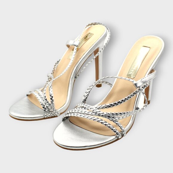 Olivia Miller Silver Pumps - Picture 3 of 8